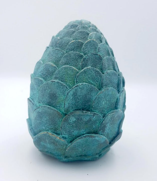 Oeuf de dragon bleu (modèle moyen)