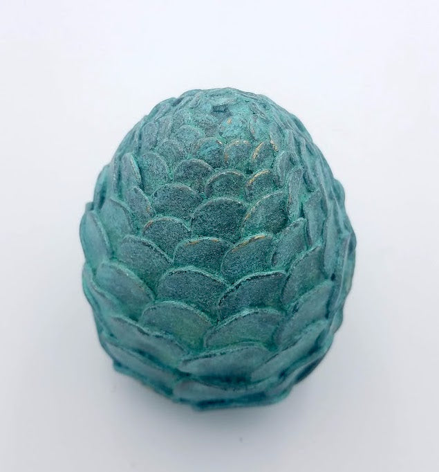 Oeuf de dragon bleu (modèle moyen)
