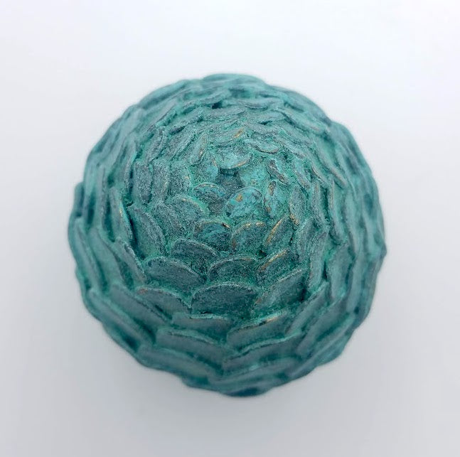 Oeuf de dragon bleu (modèle moyen)