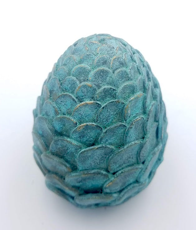 Oeuf de dragon bleu (petit modèle)