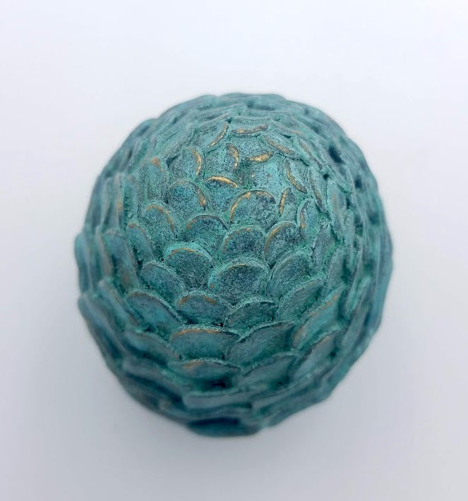 Oeuf de dragon bleu (petit modèle)