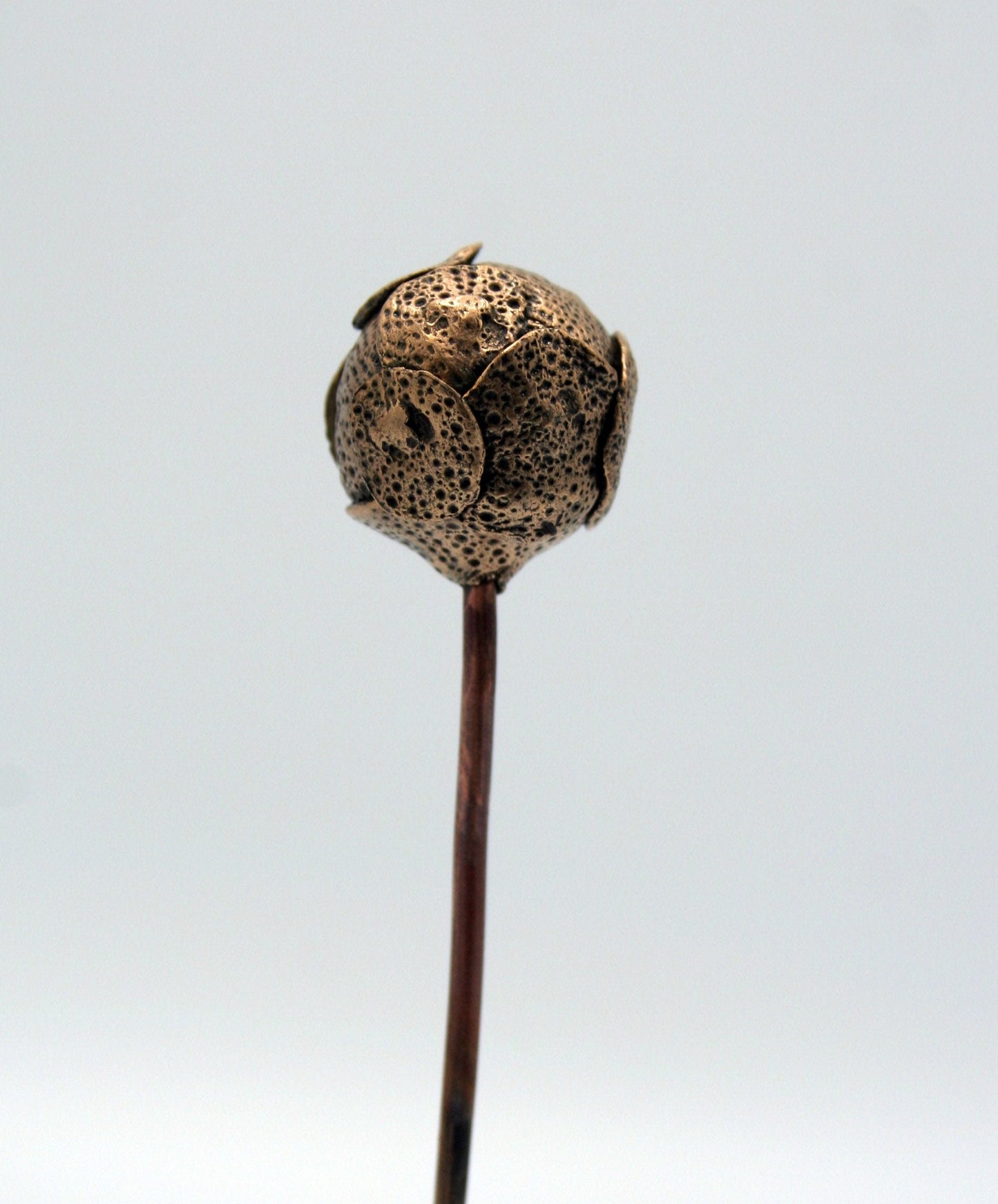 Les botaniques - fleur en bronze "oursin"