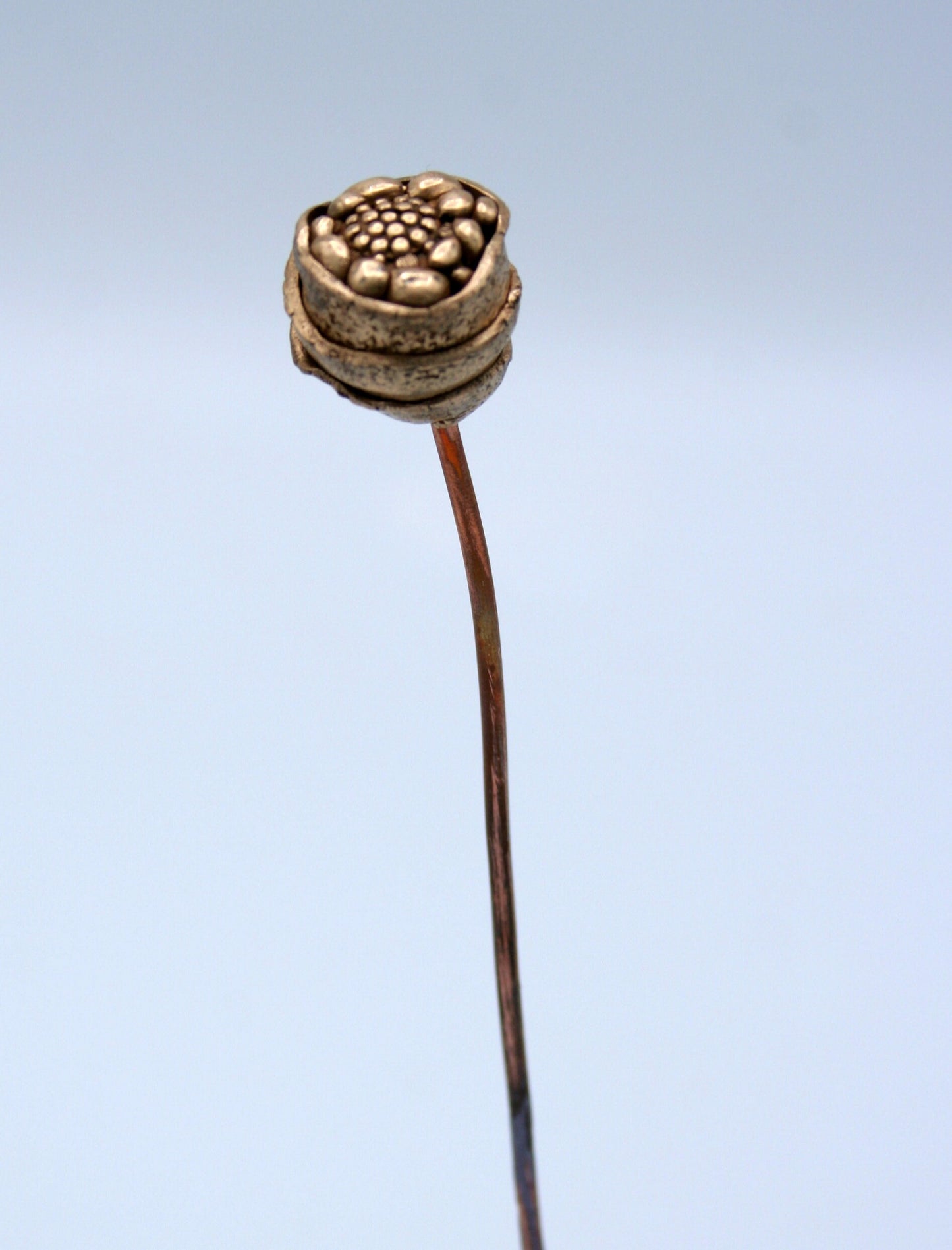 Les Botaniques - fleur en bronze "nid"