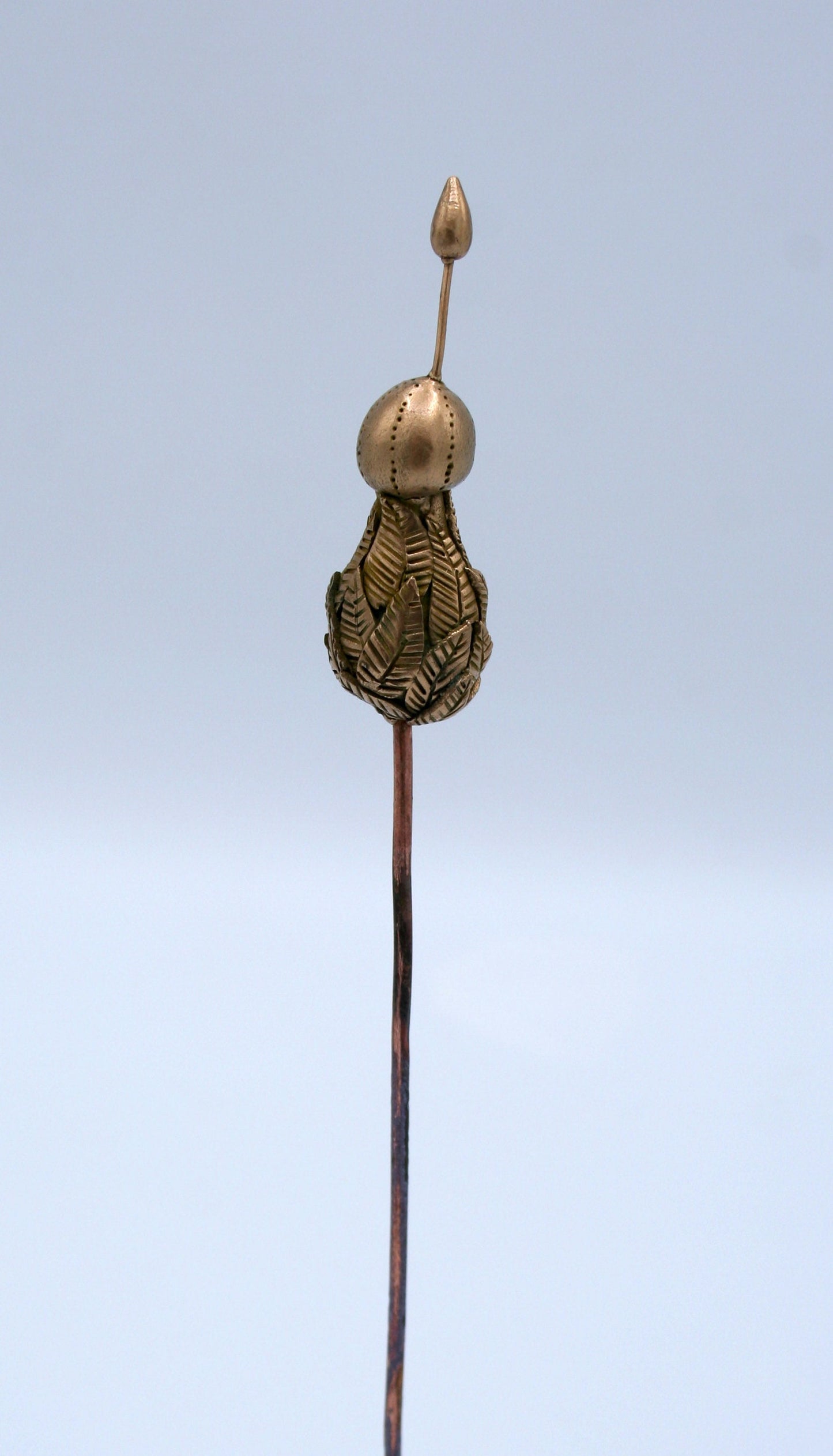 Les Botaniques - fleur en bronze "bulbe"