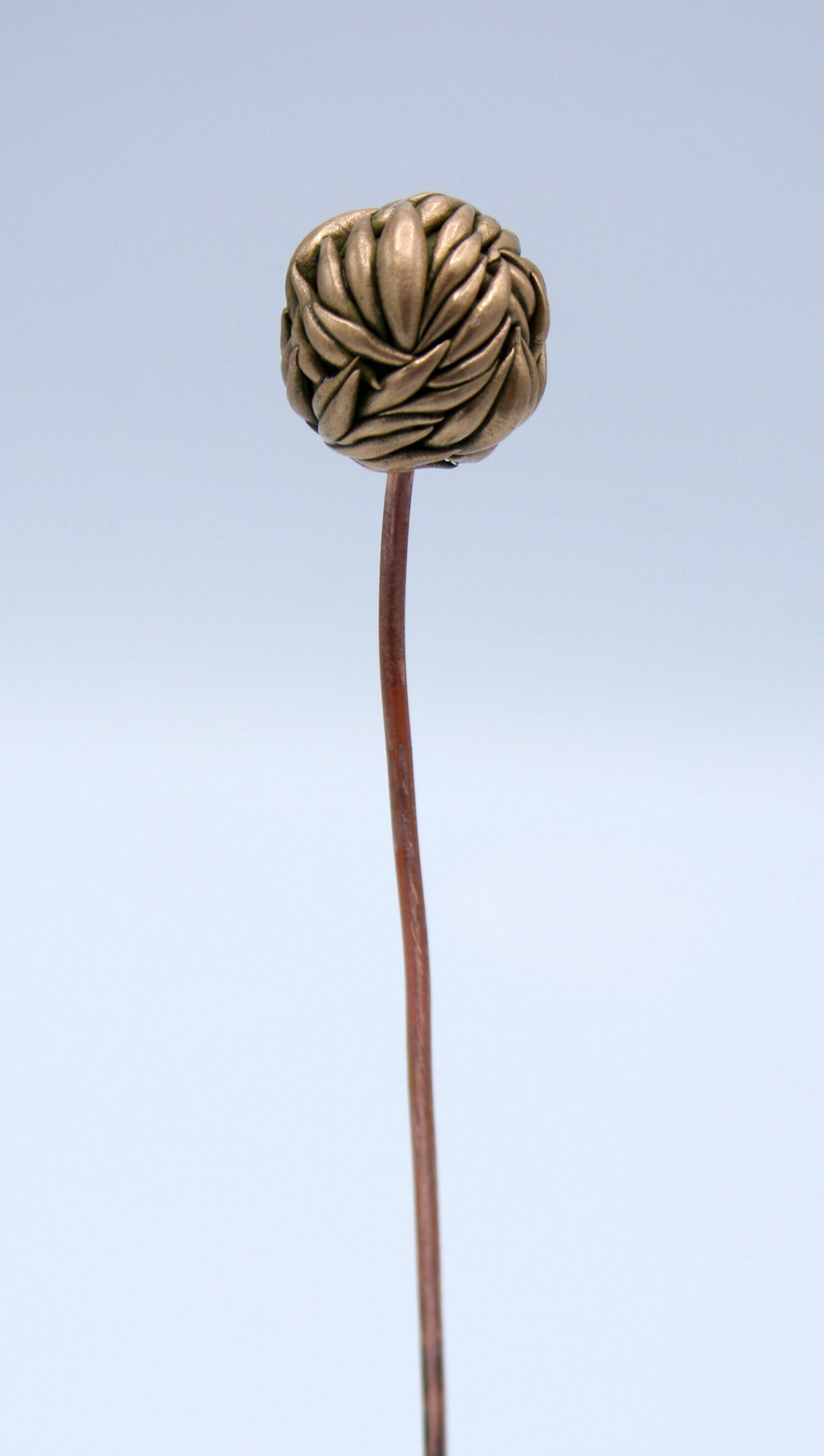 Les Botaniques - fleur en bronze "épi"