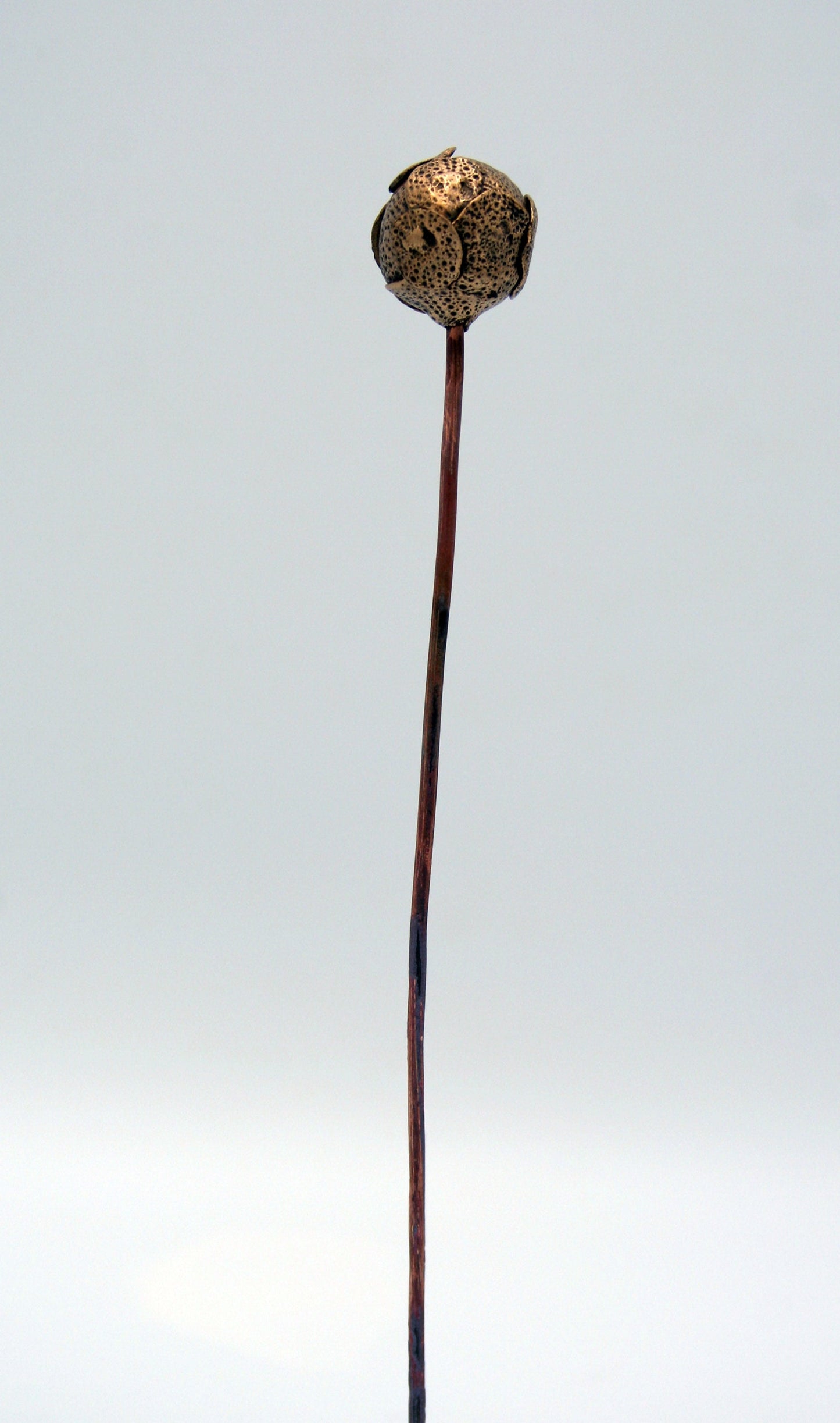 Les botaniques - fleur en bronze "oursin"